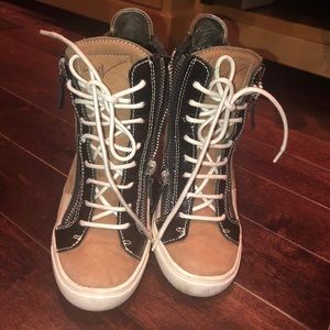 Wedged Guiseppe Zanotti sneakers